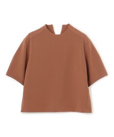 BEIGE， 【洗える】ALTHEA / ダンボールジャージーバックスリットブラウス