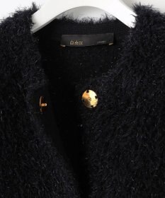 自由区 【PREMIUM KNIT COLLECTION】アルパカシャギー カーディガン