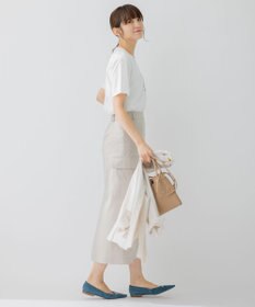 23区 【洗える】アンカーロゴプリント 半袖 Tシャツ