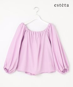 23区 【エステータ】THOMAS MASON ボリュームスリーブブラウス