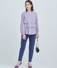 組曲 S 【WEB限定色あり】フルコーデフリルシャツ