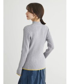 Green Parks ・ＥＬＥＮＣＡＲＥ　ＤＵＥ　ハイショクリブハイネックニット