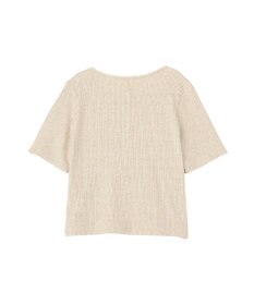 earth music&ecology チェーンリブラメカットソー