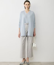 ICB L 【先行予約・WEB限定カラーあり】 シンセティックハイゲージ 半袖Vネックニット