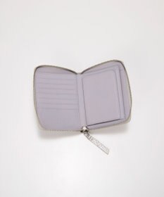 TOPKAPI 【TREASURE TOPKAPI】ウォッシュド レザー メタリック ラウンドファスナー 二つ折り財布/パスポート対応