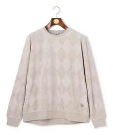 J.PRESS MEN アーガイルワントーンリンクス ロングスリーブ Tシャツ