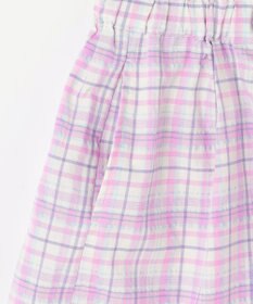 ANY KIDS チェック柄キュロット