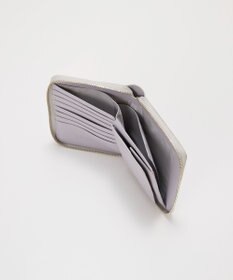 TOPKAPI 【TREASURE TOPKAPI】ウォッシュド レザー メタリック ラウンドファスナー 二つ折り財布/パスポート対応