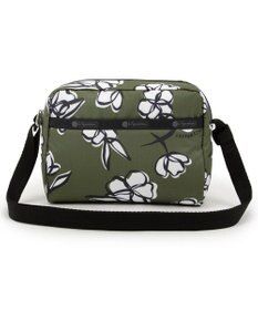 LeSportsac DANIELLA CROSSBODY/オリーブフローラルシルエット