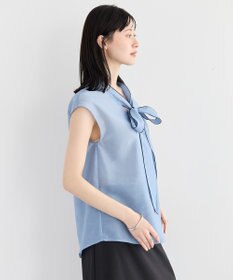YECCA VECCA シアーボウタイブラウス