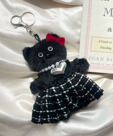 WEGO ゴージャスキャットぬいぐるみキーホルダー