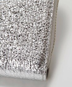 TOPKAPI 【TREASURE TOPKAPI】ウォッシュド レザー メタリック ラウンドファスナー 二つ折り財布/パスポート対応