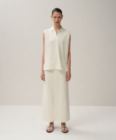 ATON LINEN JERSEY | ストレートスカート