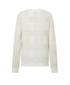 DAKS 【DAKS GOLF】ウールブレンドストレッチチェックセーター