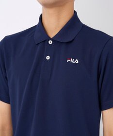 FILA GOLF／marie claire 【FILA GOLF】ワンポイントロゴ半袖ポロシャツ