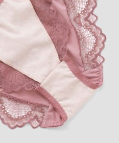 San-ai Resort（三愛水着楽園） 【新色アッシュローズ・アッシュグレー追加】 カシュクール脇高ブラジャー＆ショーツ