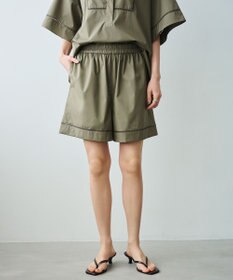 #Newans 【洗える/セットアップ可能】ハシゴレースハーフパンツ