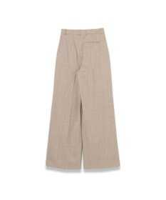 JOSEPH メランジストライプ　トラウザーズ