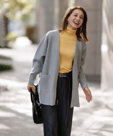 UNFILO スポンジニット カーディガン