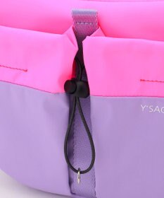 Y'SACCS Y’SACCS×SHIHO　COLONE(コロン）コンビカラーショルダーバッグ