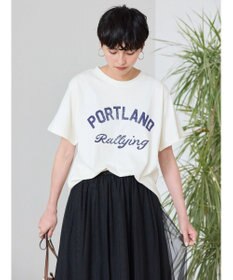 AMERICAN HOLIC ＰＯＲＴＬＡＮＤロゴカットプルオーバー