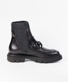 BONTRE 【LucaGrossi/ルカグロッシ】厚底チェーンショートブーツ/G890T-UA