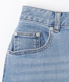 ANY L フロントスリットデニムスカート