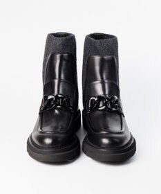 BONTRE 【LucaGrossi/ルカグロッシ】厚底チェーンショートブーツ/G890T-UA