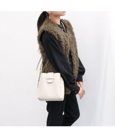 UNBILLION 【テレビ ドラマ着用アイテム】カシュカシュ cachecache / 3つ口縦型ショルダーバッグ