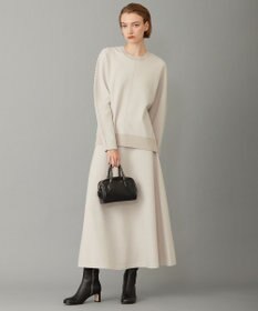 ICB ミルドウール ドルマンスリーブプルオーバー