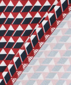 23区GOLF 【WOMEN】フラッグプリント長袖ポロシャツ