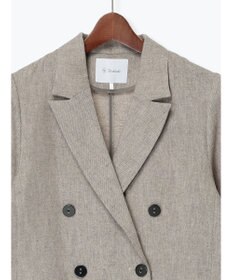 Te chichi リネンMIXロングスリーブジャケット