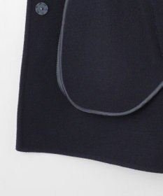 #Newans バックペプラムダブルフェイスジレ