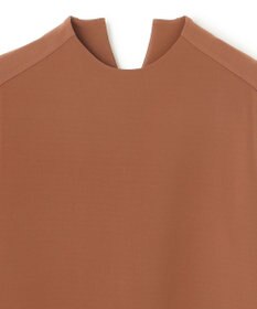 BEIGE， 【洗える】ALTHEA / ダンボールジャージーバックスリットブラウス