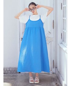 earth music&ecology バックリボンキャミワンピース