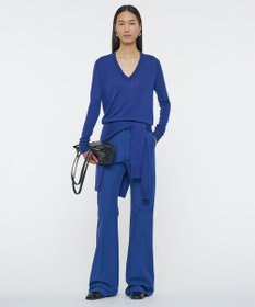 JOSEPH 【洗える】キャッシュエアー　Vネックニット