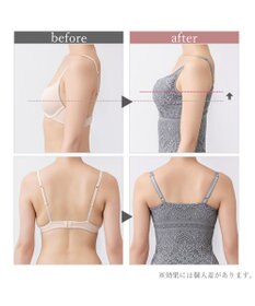 BRADELIS New York 【BRADELIS Me】 Perfumyプラスブラキャミ25A1 ノンワイヤー 補正下着 カップ付き ブラトップ バストアップ