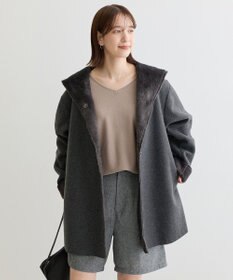 Green Parks フーディガウンコート