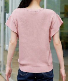 Tiaclasse L フレンチニットプルオーバー