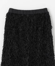 NAVE 【Nave・洗える】フェザーフリンジ スカート