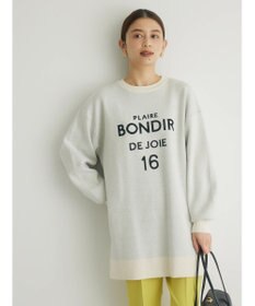 Green Parks ナンバーロゴＪＱニットチュニック