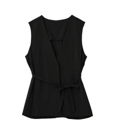 YECCA VECCA ドライタッチウエストベルトジレ