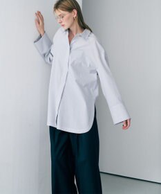 uncrave コットンクロスストライプ BIGシャツ