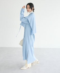 CRAFT STANDARD BOUTIQUE レイヤード風シャツワンピース