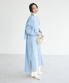 CRAFT STANDARD BOUTIQUE レイヤード風シャツワンピース