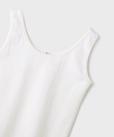 GRACE CONTINENTAL テレコノースリーブトップ