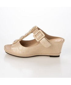 MODE ET JACOMO <D'ICI>ビジューモチーフTストラップサンダル