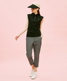 23区GOLF 【WOMEN】カノコ刺繍 ノースリーブ シャツ