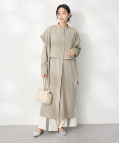 CRAFT STANDARD BOUTIQUE レイヤード風シャツワンピース