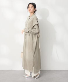 CRAFT STANDARD BOUTIQUE レイヤード風シャツワンピース